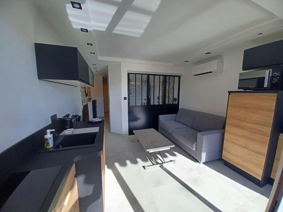 Cap'Nomad Studio Cote Mer - Balcon - Piscine - Parking 아그 외부 사진