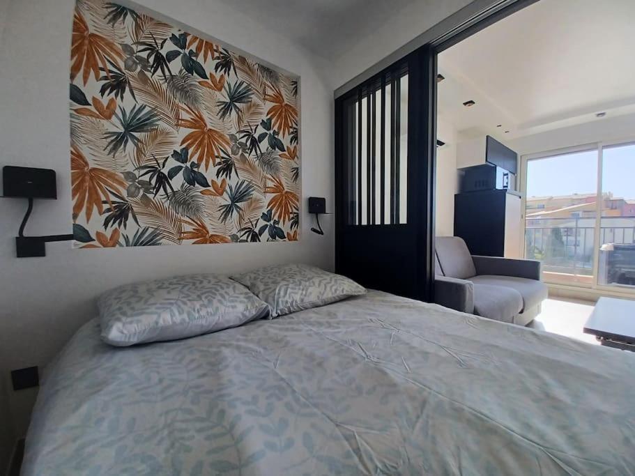 Cap'Nomad Studio Cote Mer - Balcon - Piscine - Parking 아그 외부 사진