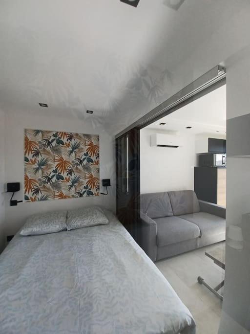 Cap'Nomad Studio Cote Mer - Balcon - Piscine - Parking 아그 외부 사진